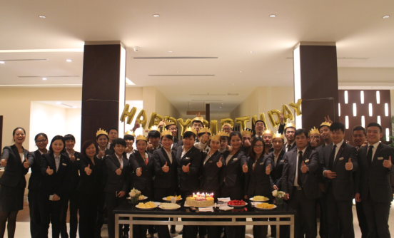  西安豪林林肯中心第四季度員工生日會圓滿成功